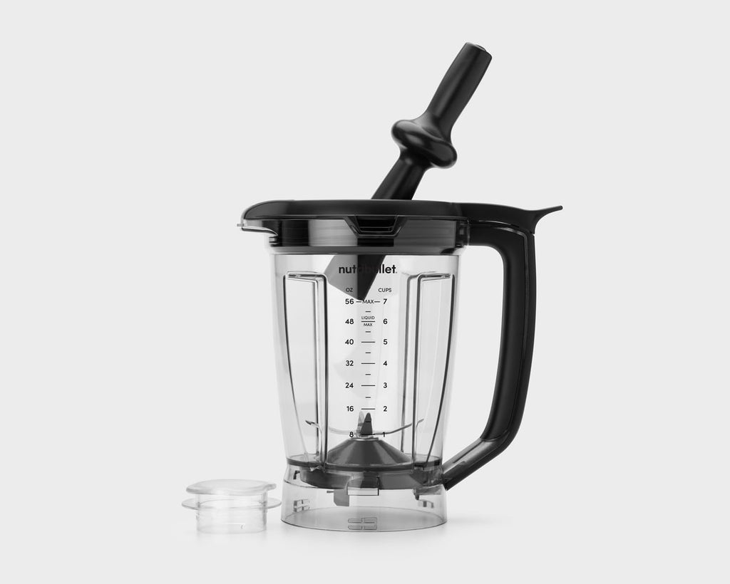 NutriBullet 56oz Set Pitcher, 56 oz, Clear/Black