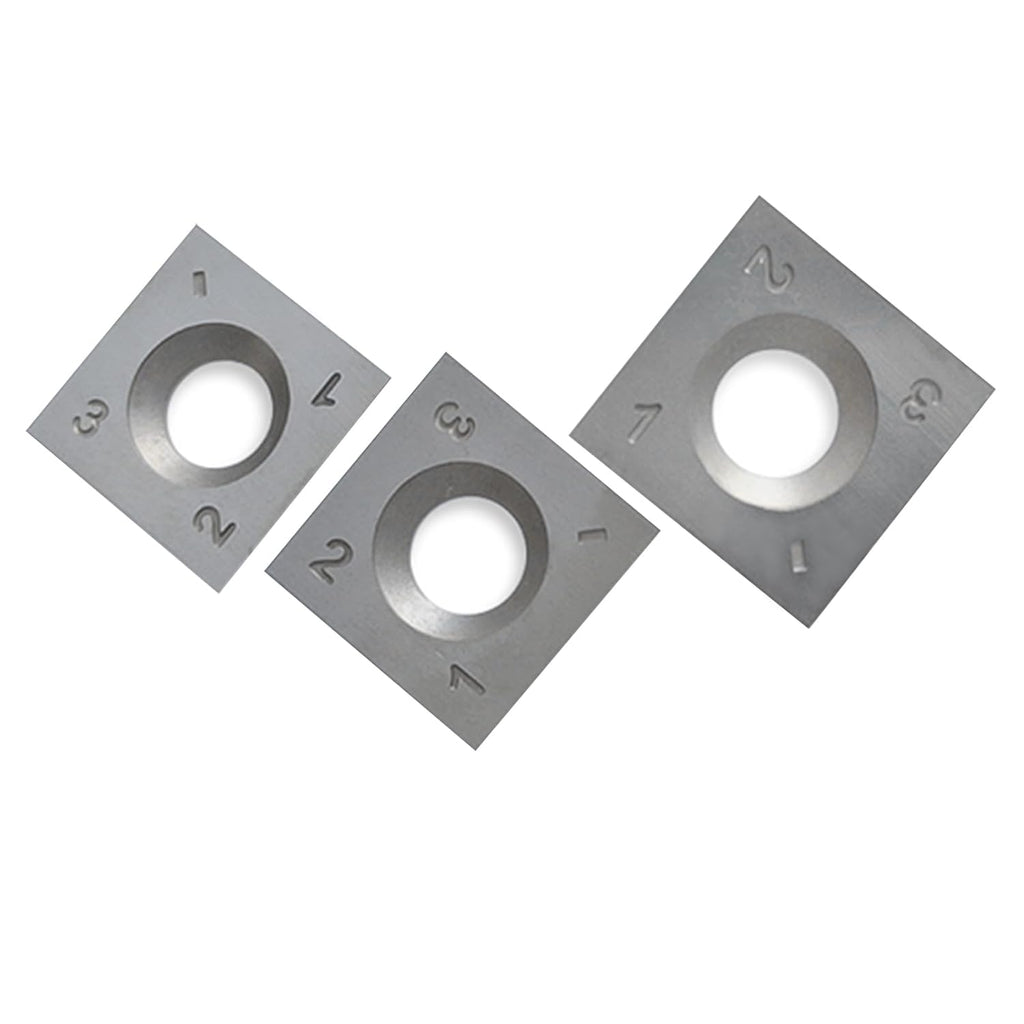 FOXBC 14mm Indexable Carbide Inserts Replacement for Grizzly H7319, 10 Pack O766676