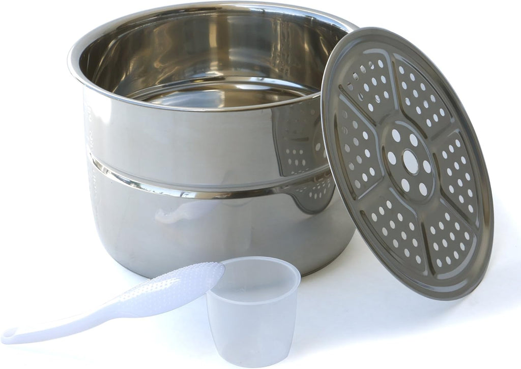 6.5-Quart Stainless Steel Electric Pressure Cooker with Quick Release T1365