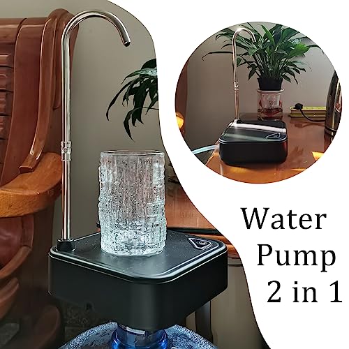 Desktop Water Bottle Dispenser 5 Gallon USB Automatic Pump R368