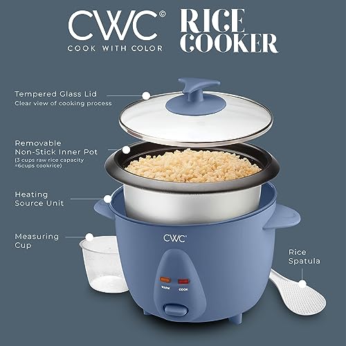 COOK WITH COLOR 6 Cup Rice Cooker 300W U446717