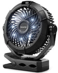 Gaiatop Camping Fan with LED Lights