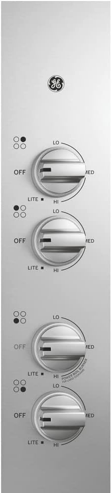GE JGP3030SLSS 30 Inch Gas Cooktop, Stainless Steel B786