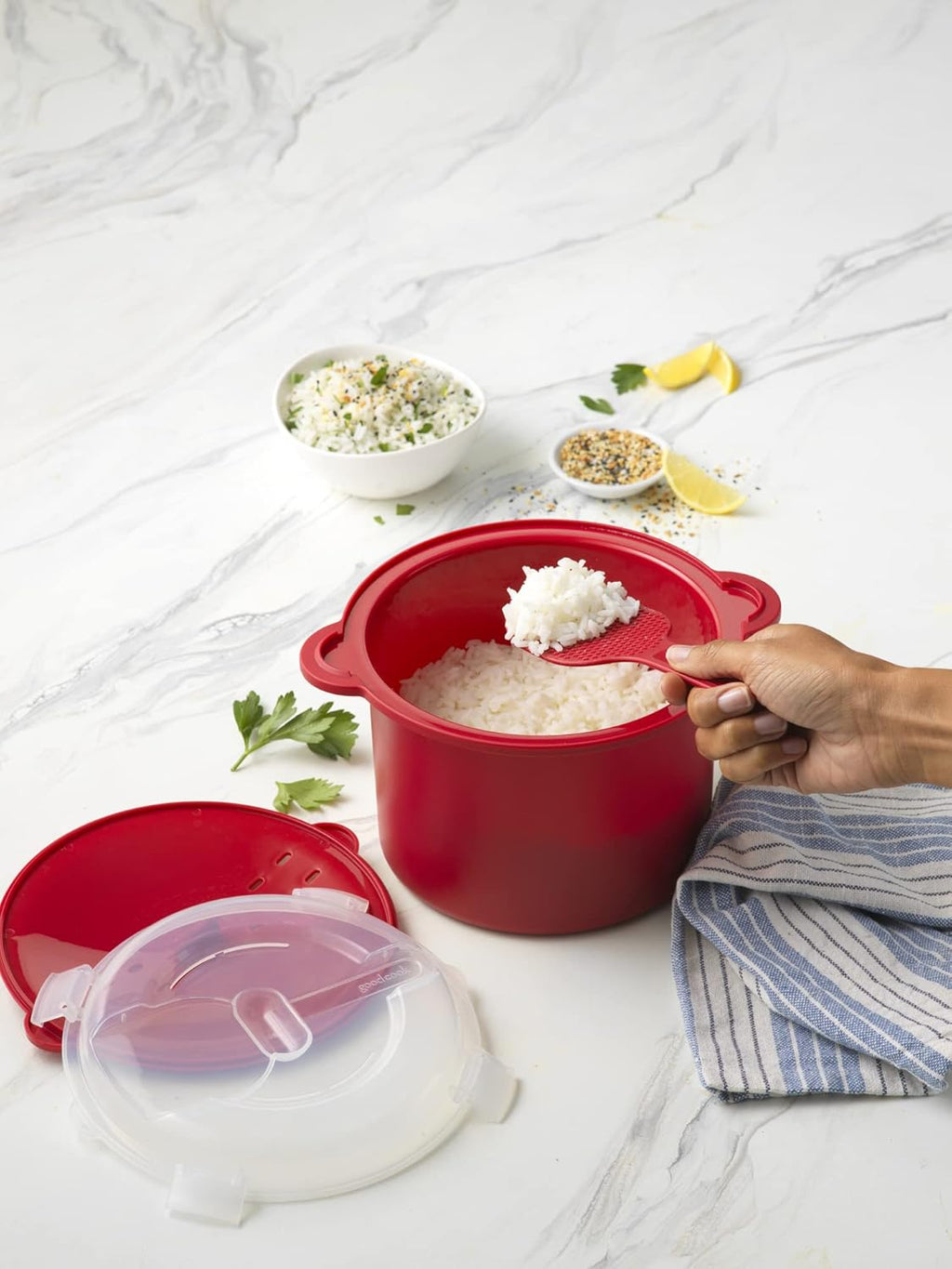 Goodcook Microwave Baking Heating Tools, Red S666