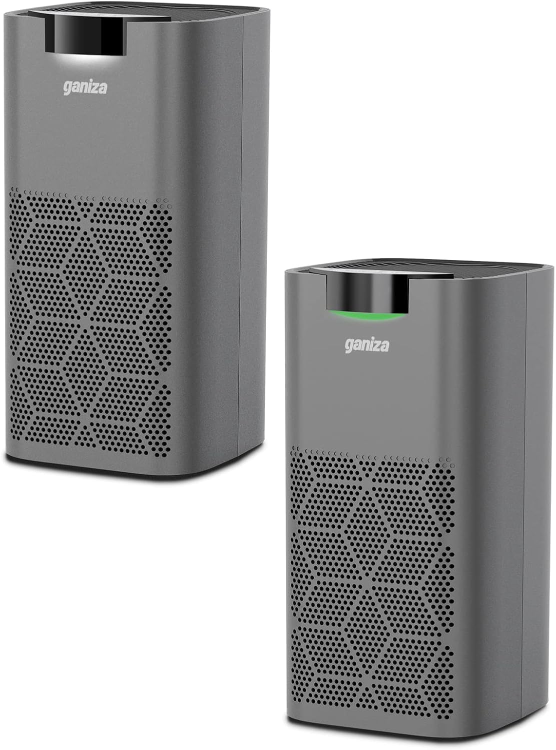 Ganiza Air Purifiers for Home Large Room Pets Dander Pollen dust allerg*ns Smoke, 23dB Less Noise, Ozone Free, H13 HEPA Filter