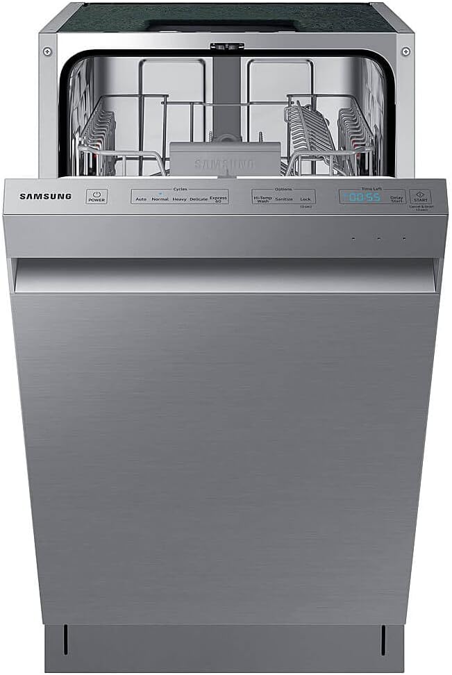 Samsung DW50T6060US Compact Built-In Dishwasher, Stainless Steel V10278