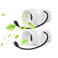 SAKAUE 2 Inch 50mm Inline Duct Fan Low Noise Fan Filter Duct Kit Intake Fume Extractor Blower Inline Duct Ventilation Fan with DC Motor for Bathrooms Attic Kitchens