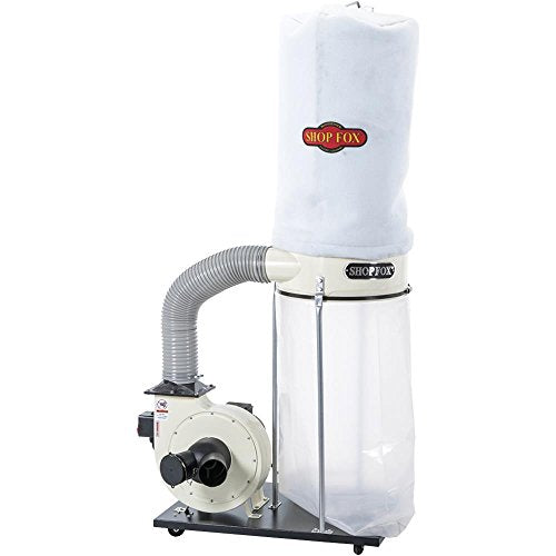SHOP FOX W1685 1.5-Horsepower 1280 CFM Dust Collector V6427