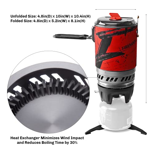 Fire Maple Polaris Cooking System Portable Camping Backpacking Stove R30221