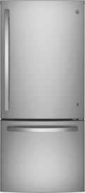 GE® ENERGY STAR® 21.0 Cu. Ft. Bottom-Freezer Refrigerator