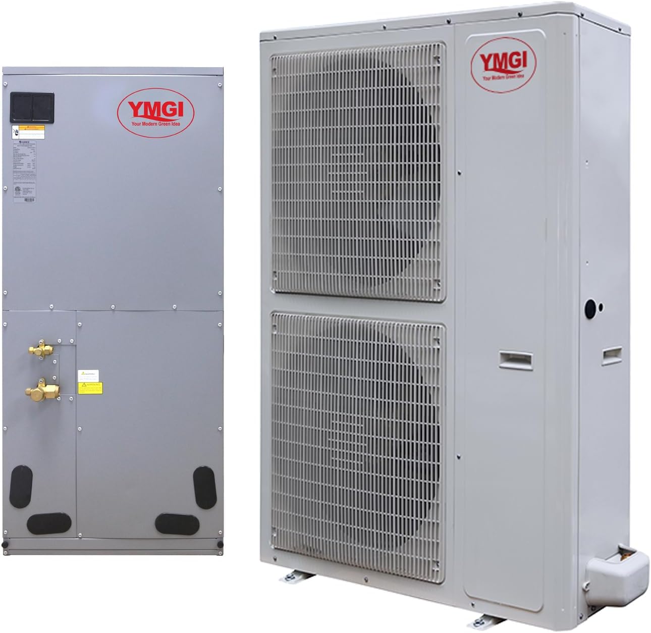 5 Ton 18 SEER Variable Speed YMGI Universal Central Heat Pump Split System - Upflow/Horizontal System Only
