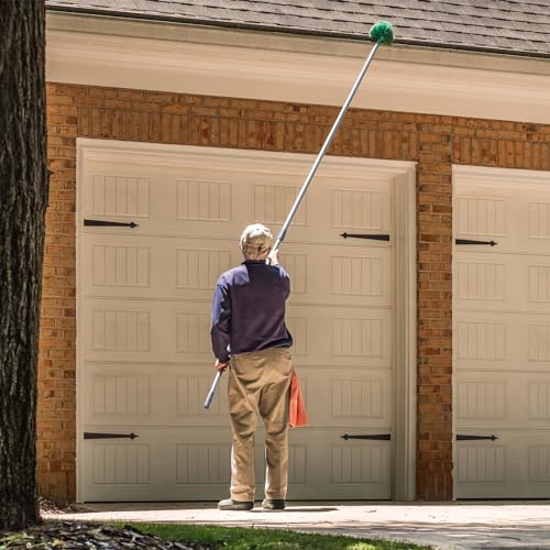 Aluminum Telescopic Swimming Pool Pole with Skimmer Net Attachment L35690