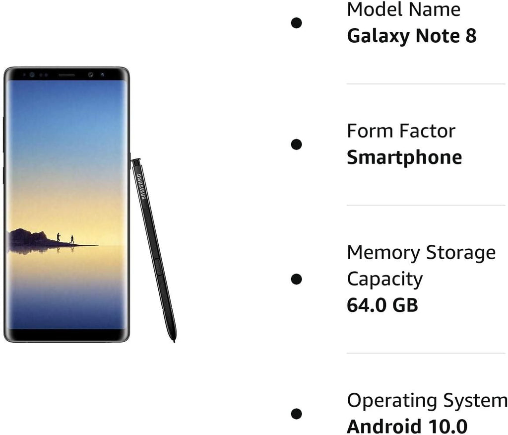 Samsung Galaxy Note 8 64GB Orchid Gray (Renewed) Z8667