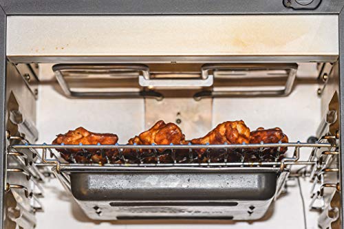 Masterbuilt MB20074719 Bluetooth Digital Electric Smoker, Stainless Steel I78152