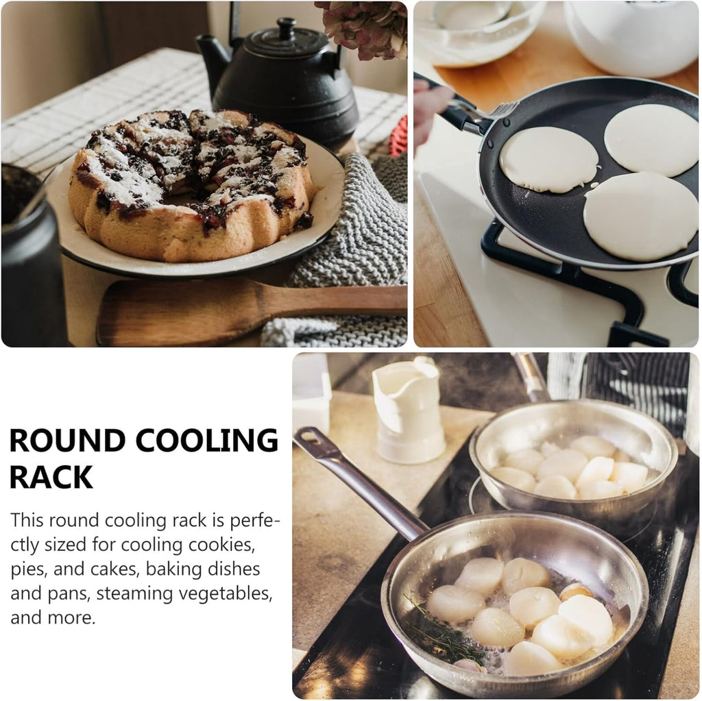 DOITOOL 12 Inch Round Stainless Steel Cake Cooling Rack G134339