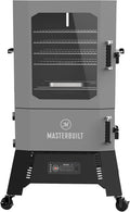 Masterbuilt® 40-inch Digital Charcoal Vertical BBQ Smoker with Digital WiFi Control and 1,320 Cooking Square Inches in Gray, Model MB20060321