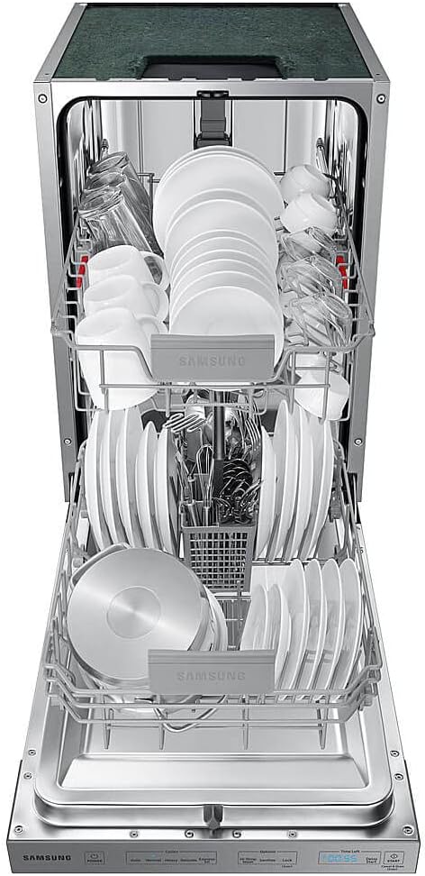 Samsung DW50T6060US Compact Built-In Dishwasher, Stainless Steel V10278