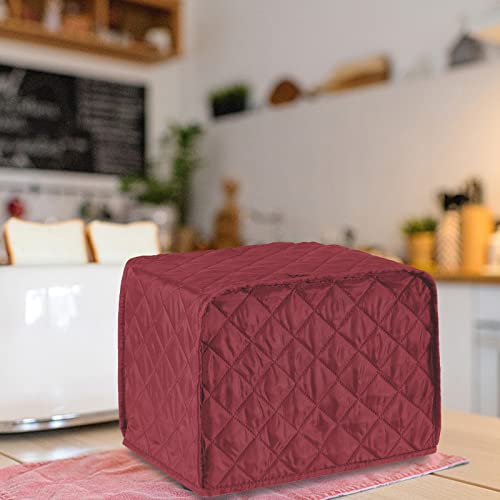 Quilted Toaster Cover 2 Slice, Black A485