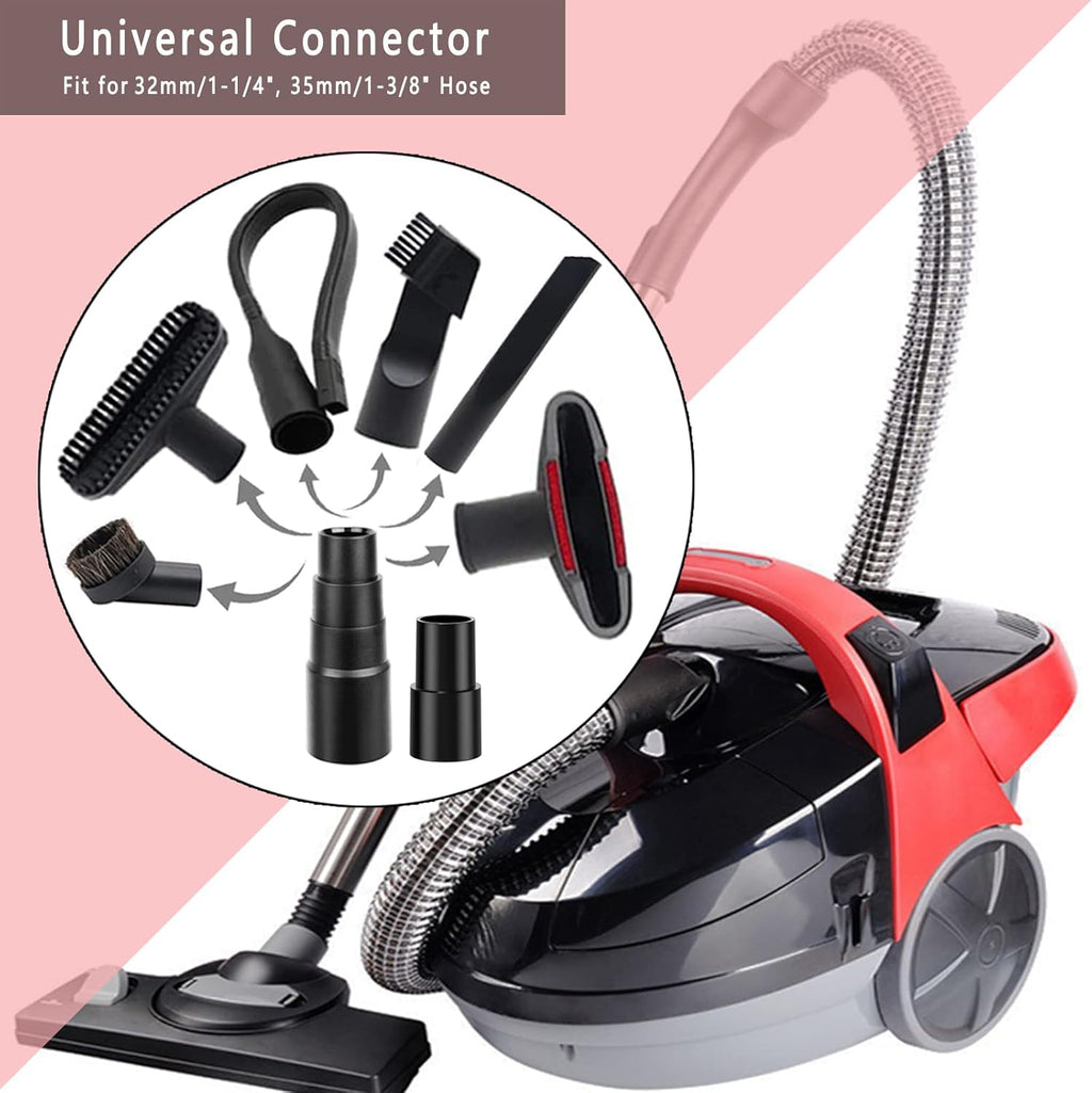 25mm Horse Hair Vacuum Brush 5PCS Universal Cleaner Attachment R553979