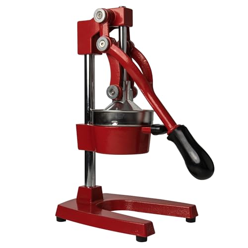 Professional Citrus Juicer - Manual Citrus Press and Orange Squeezer - Metal Lemon Squeezer - Premium Quality Heavy Duty Manual Orange Juicer and Lime Squeezer Press Stand