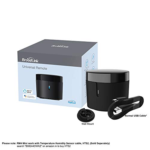 BroadLink Smart IR Remote Control Hub WiFi IR Blaster for TV and Smart Home F6161