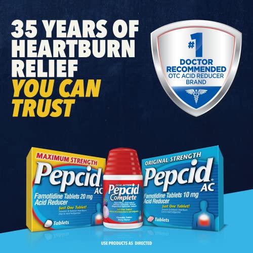 Pepcid AC Maximum Strength Acid Reducer Tablets Z50425