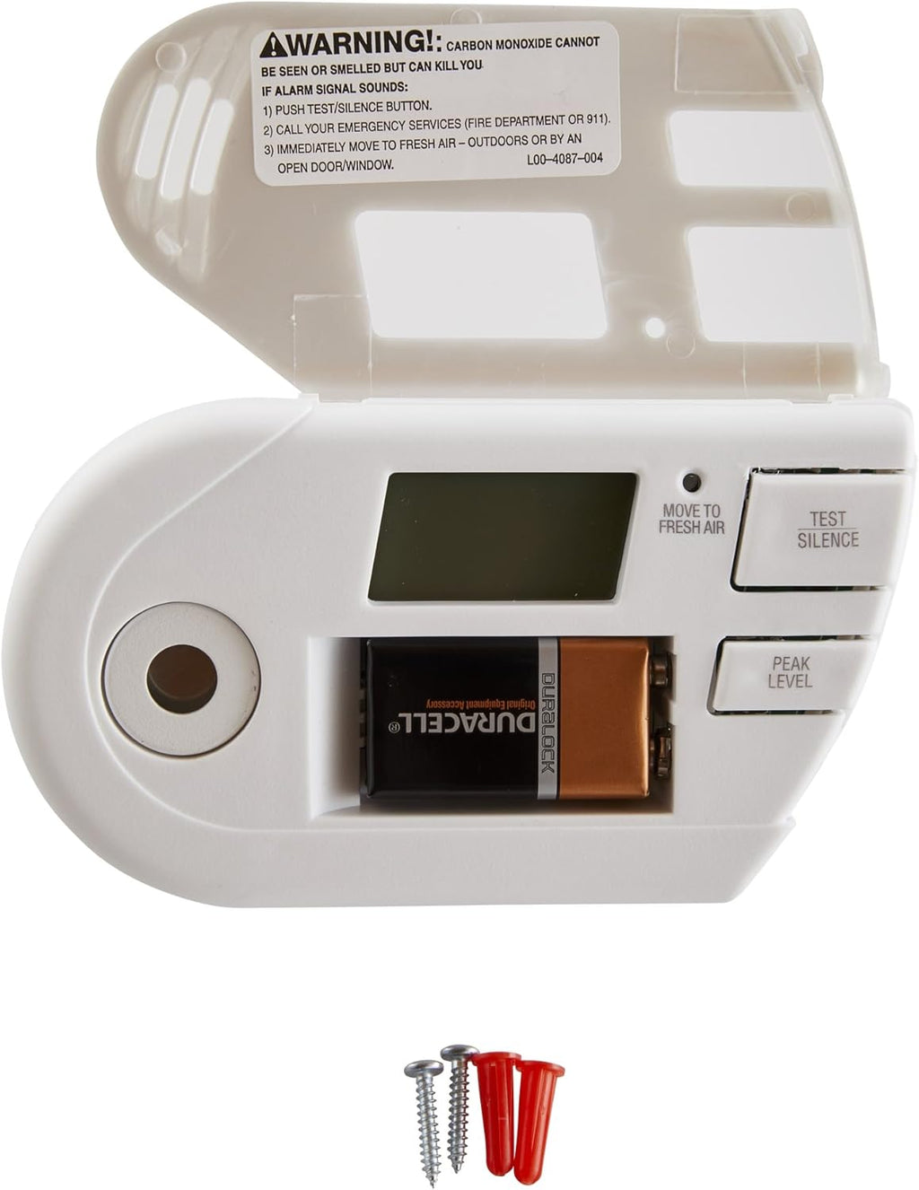FIRST ALERT Combination Explosive Gas and Carbon Monoxide Alarm with Backlit Digital Display Y595361