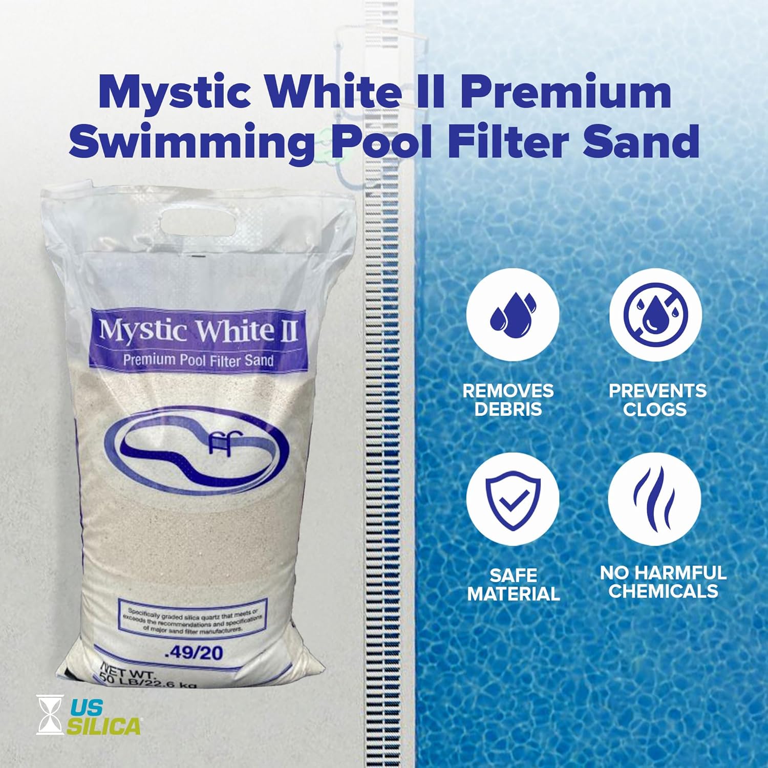 Pool Filter Sand 50lb Bag E73910