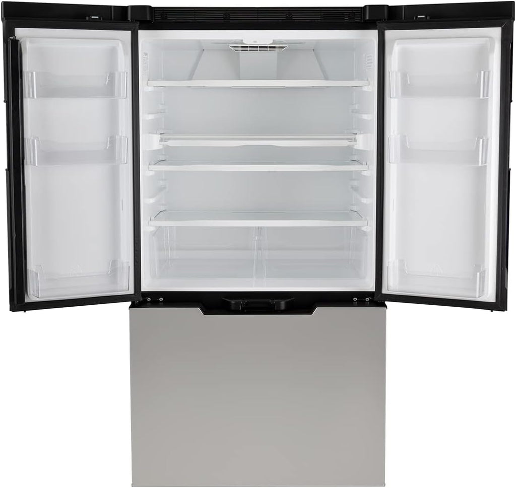 NORCOLD INC Norcold N20DCSS Polar Elite N20DC Stainless Steel DC Compressor RV Refrigerator, 20 cu. ft. D303366