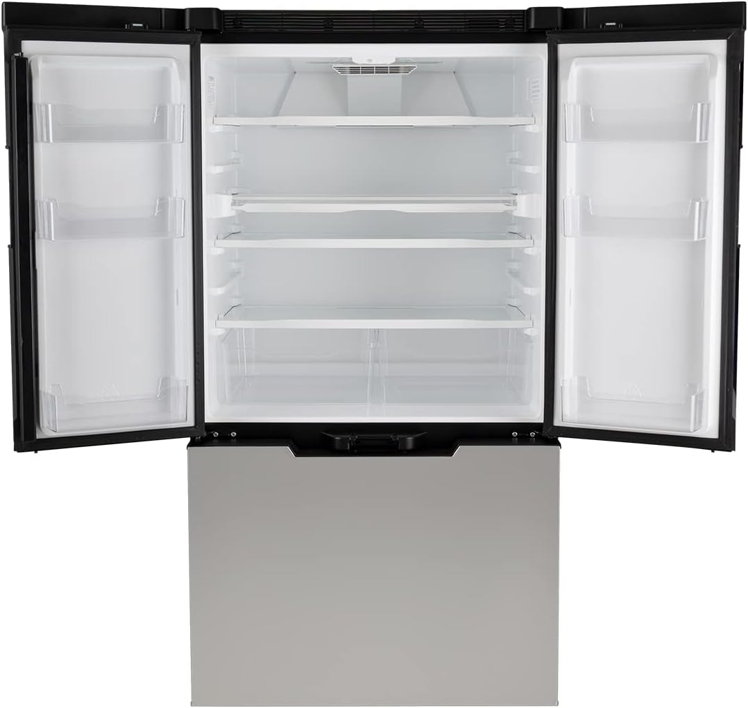 NORCOLD INC Norcold N20DCSS Polar Elite N20DC Stainless Steel DC Compressor RV Refrigerator, 20 cu. ft. D303366