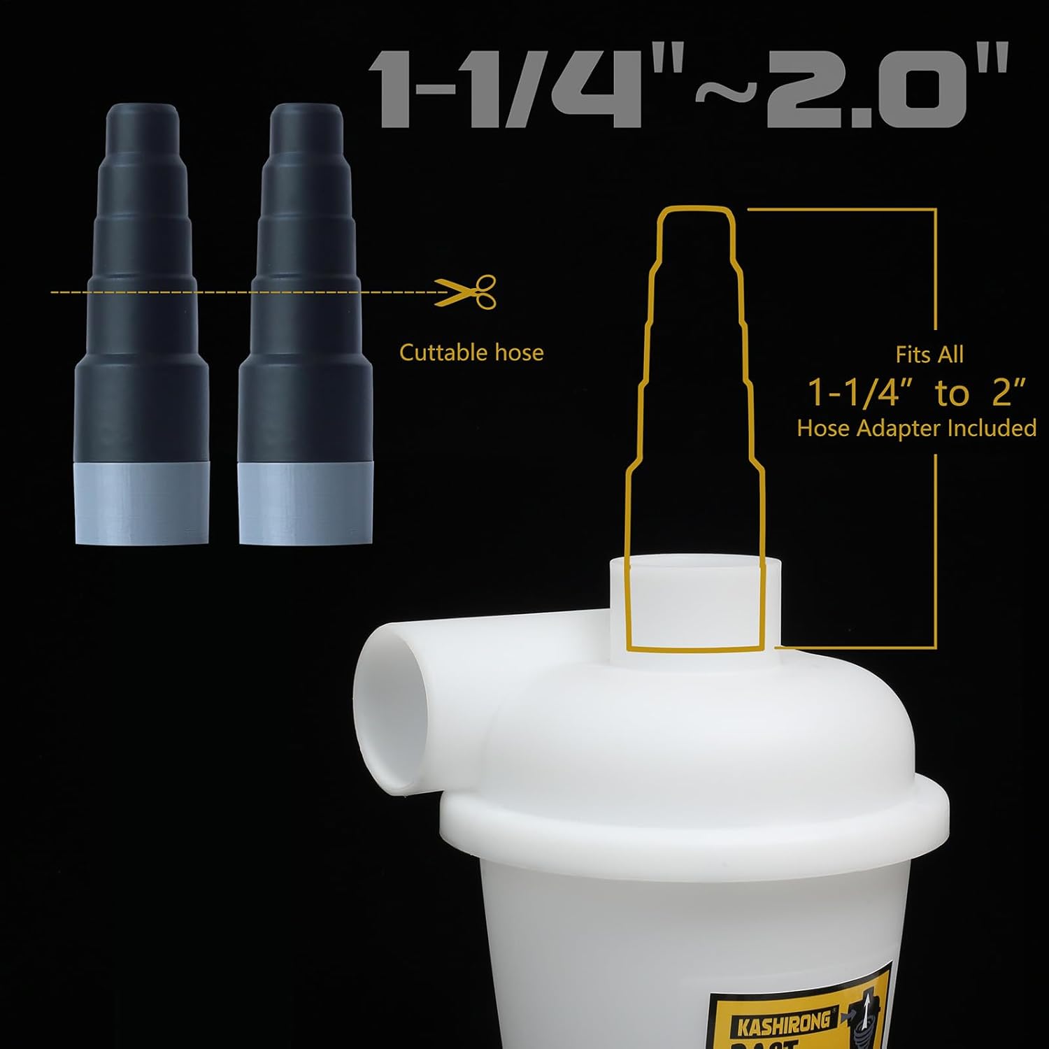 Shop Vacuum Super Cyclone Dust Collector for Woodworking N7794