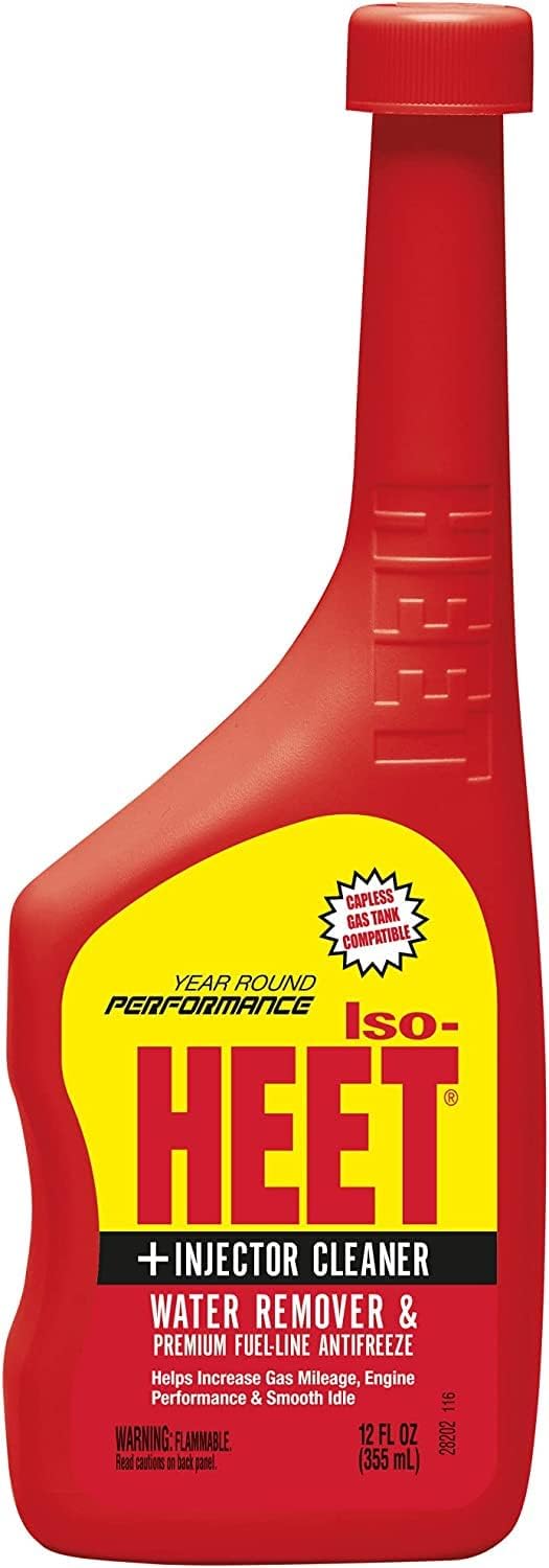 Iso-HEET Water Remover Antifreeze + Injector Cleaner & HEET Gas-Line Antifreeze P428