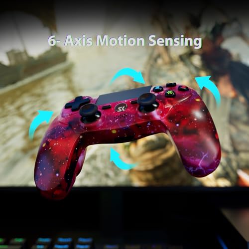 Wireless Controller for PS4 with Double Vibration & Motion Sensor H364640