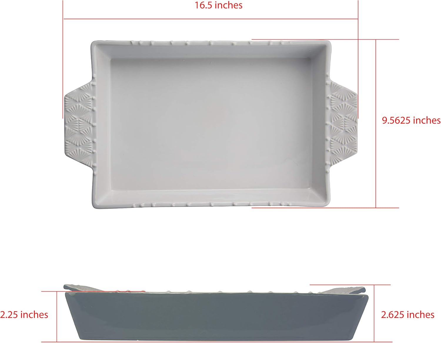 Taste of Home® 13 x 9 inch Stoneware Baking Dish A98989