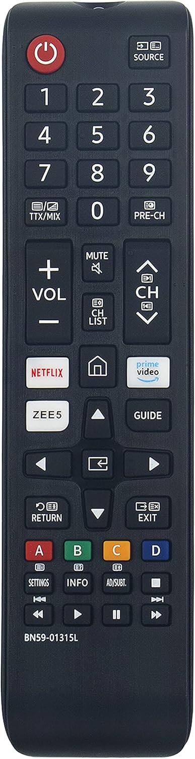 BN59-01315L Replaced Remote fit for All Samsung Smart TV