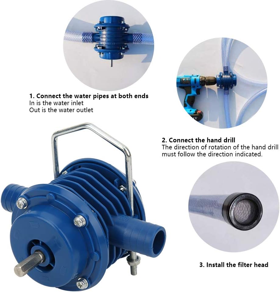 DC Water Pump Self Priming Centrifugal for Drill Q871