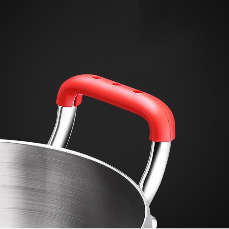 LNYHLXS Stainless Steel Stock Pot with Lid G4013