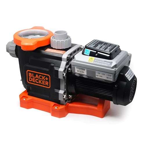 BLACK+DECKER Variable Speed Pool Pump Inground with Filter Basket