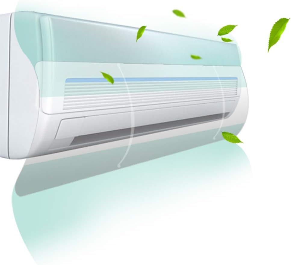 Invisible Air Conditioner Windshield, Fully Transparent Anti-Direct Blowing Wall-Mounted Universal Wind Direction Retractable Household Windshield