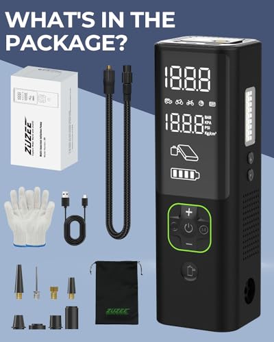 ZUZEE Tire Inflator Portable Air Compressor N168