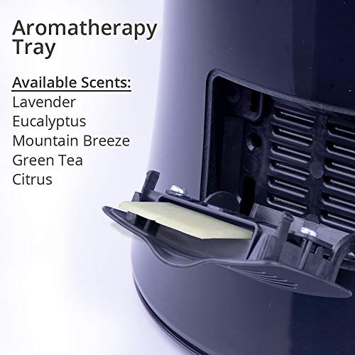 Air Innovations MH-901DA Top Fill Cool Mist Ultrasonic Humidifier, Black X61263