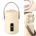 Mini Rice Cooker, Electric Stew Pot Easy To Clean Multifunction Insulated Portable Efficient Heating for Dorm for Home