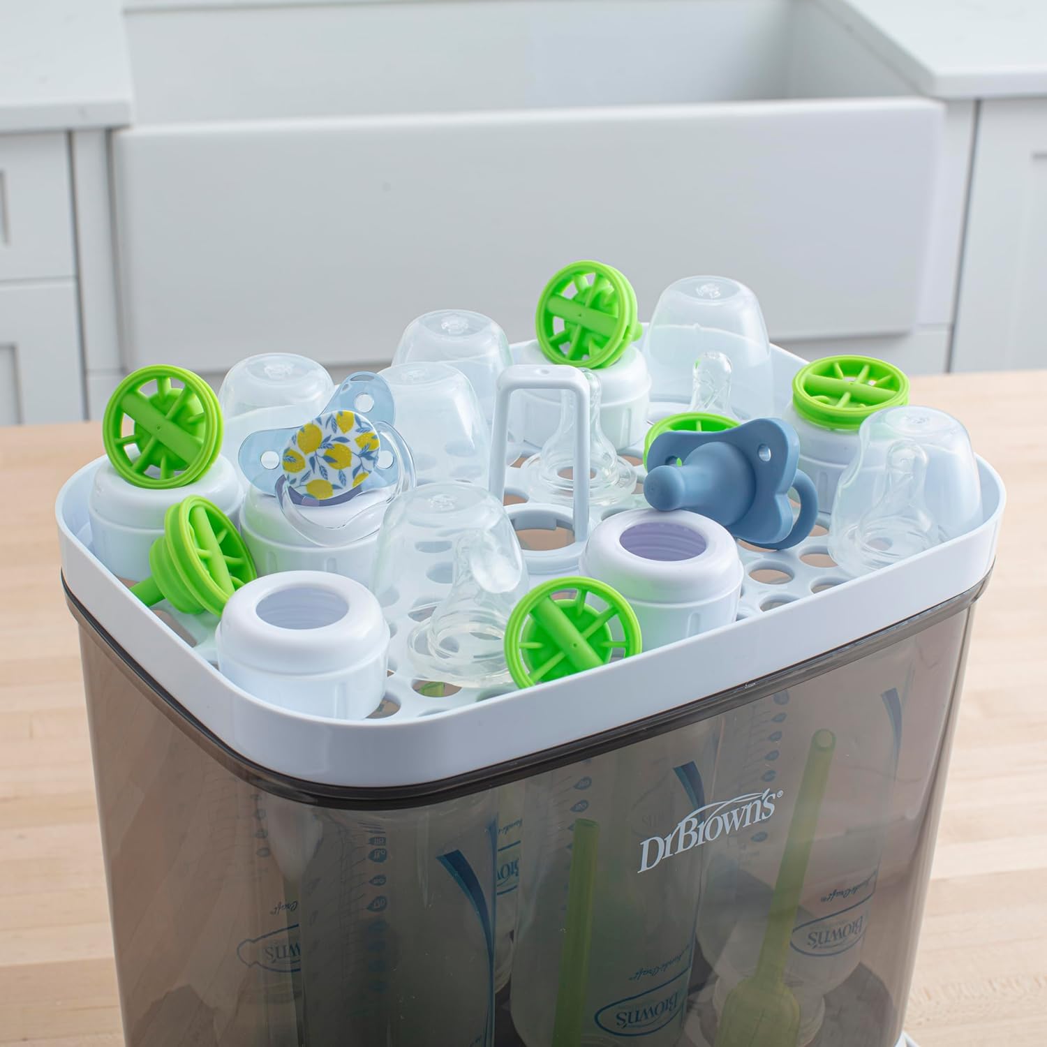 Dr. Brown's All-in-One Sterilizer and Dryer for Baby Bottles & Parts Y12428