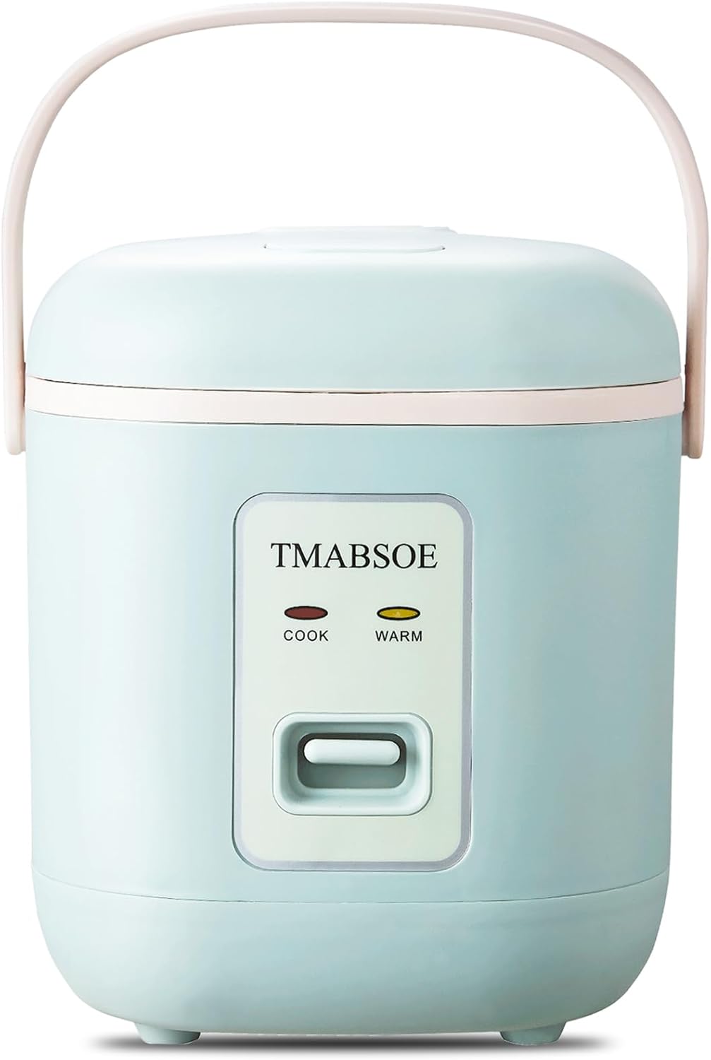 Rice Cooker,4 Cup Uncooked 1.2L Small Rice Cooker,Mini Rice Cooker with One Touch & Keep Warm Function,Portable Rice Cooker for traveling or camping