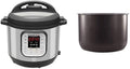 Instant Pot Duo 7-in-1 Electric Pressure Cooker, Sterilizer, Slow Cooker, Rice Cooker, Steamer, Saute, Yogurt Maker, and Warmer, 8 Quart, 14 One-Touch Programs & 8 Quart Ceramic Cooking Pot