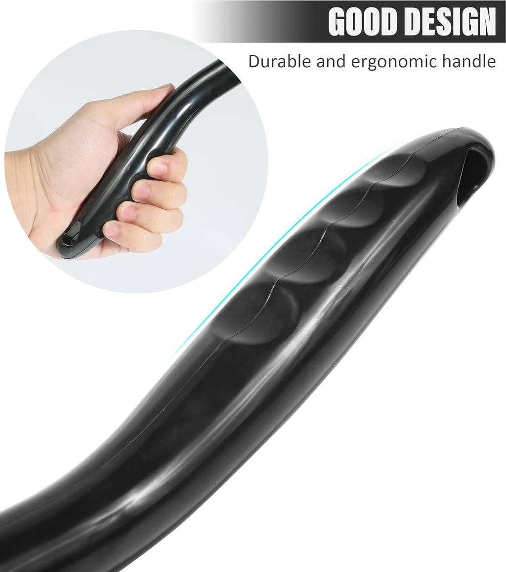 Windshield Cleaning Tool with Extendable Handle and Microfiber Cloth T290