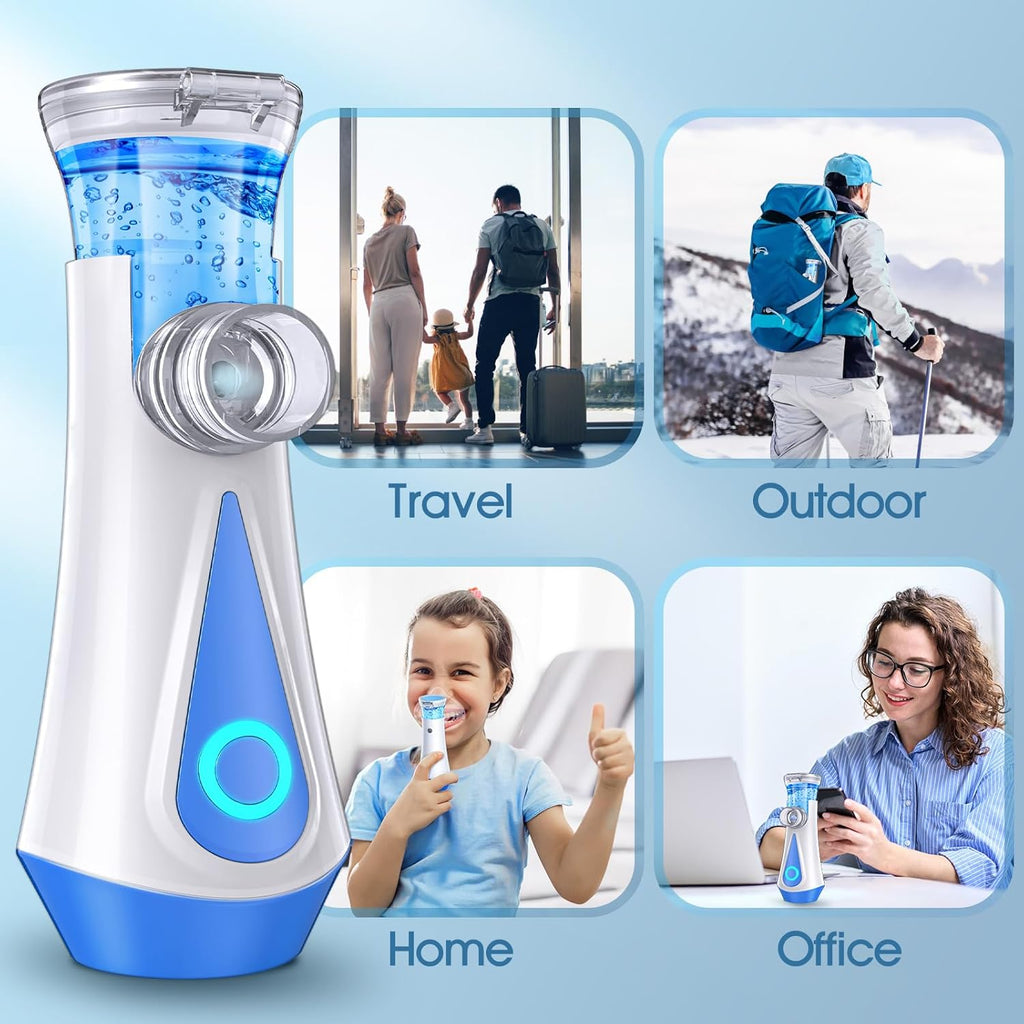 Portable Nebulizer for Adults Kids, USB Rechargeable Mesh Y371048