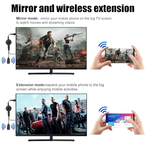 Miracast Dongle Wireless HDMI Display Adapter for iPhone iPad Android to TV U603