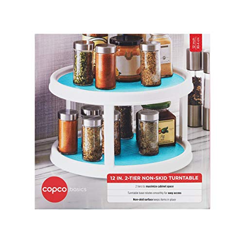Copco Non-Skid 2-Tier Lazy Susan Turntable G251