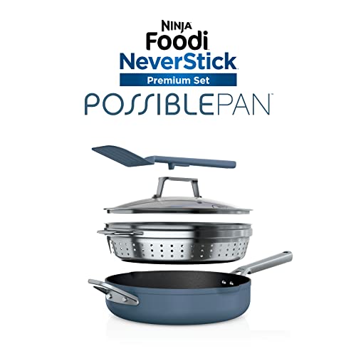 Ninja Foodi NeverStick PossiblePan Premium Set, 4-Quart W180416